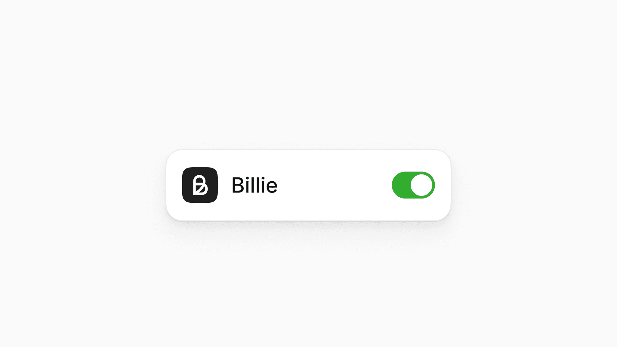 The new Billie payment method